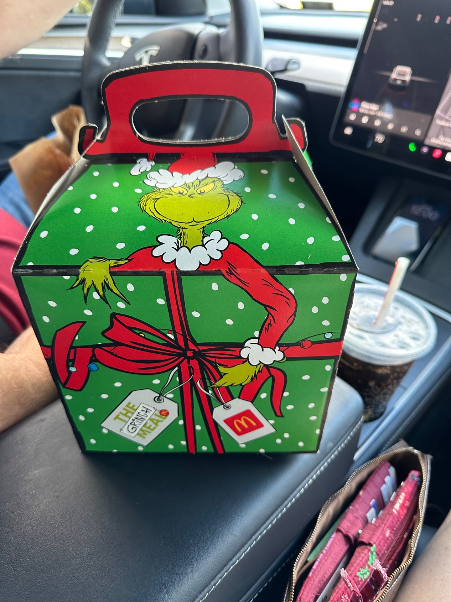 Scored a Grinch Happy Meal!